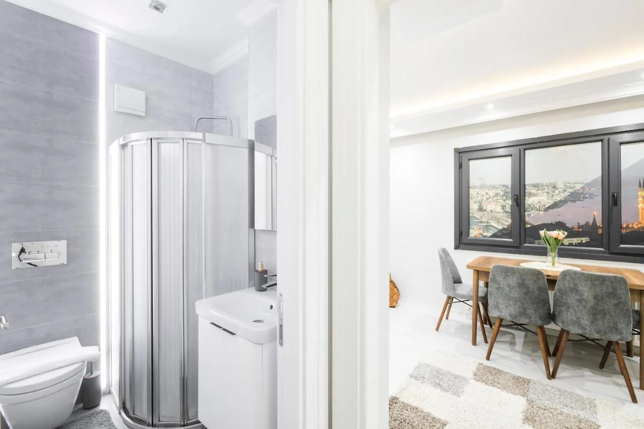 Peaceful 1 Bedroom Flat W/Ac Near Taksim - 7 Min Walk Istambul Apartamento